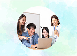 サービスを見せるイメージ